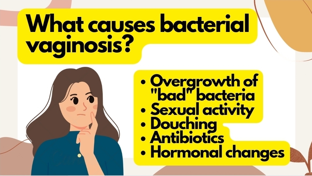 What are the causes of bacterial vaginosis (BV)?