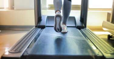 photo of person using treadmill