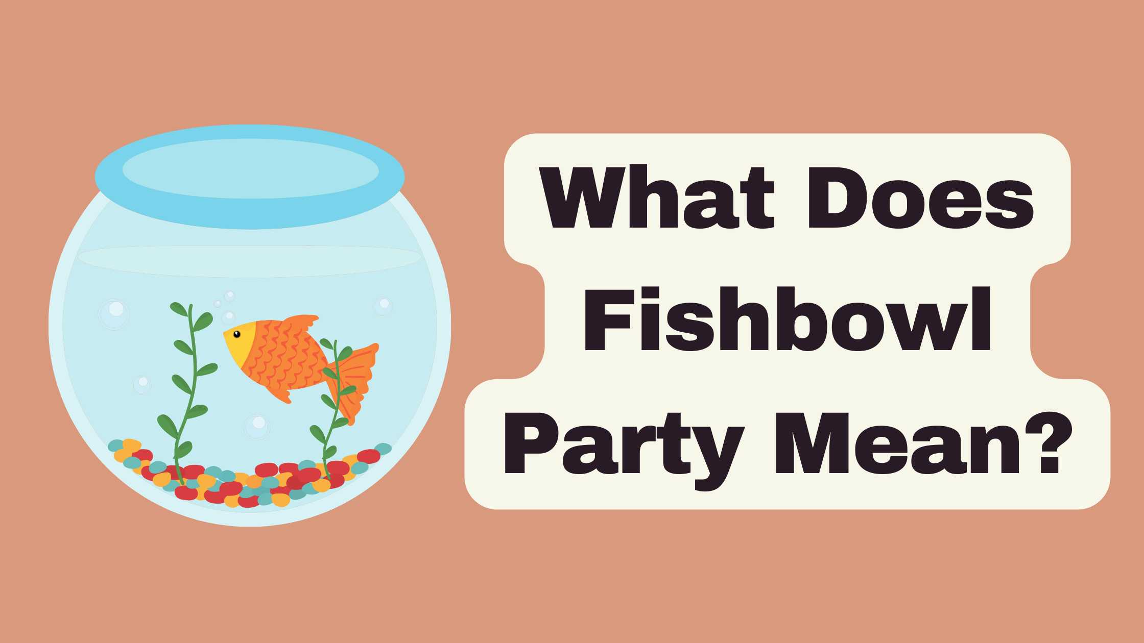 Fishbowl Party Meaning