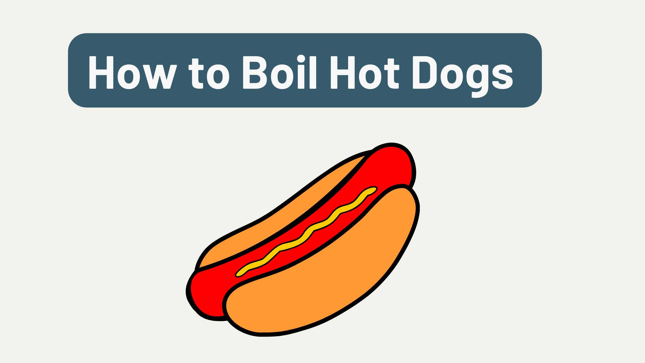 How to Boil Hot Dogs