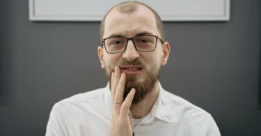 patient with toothache